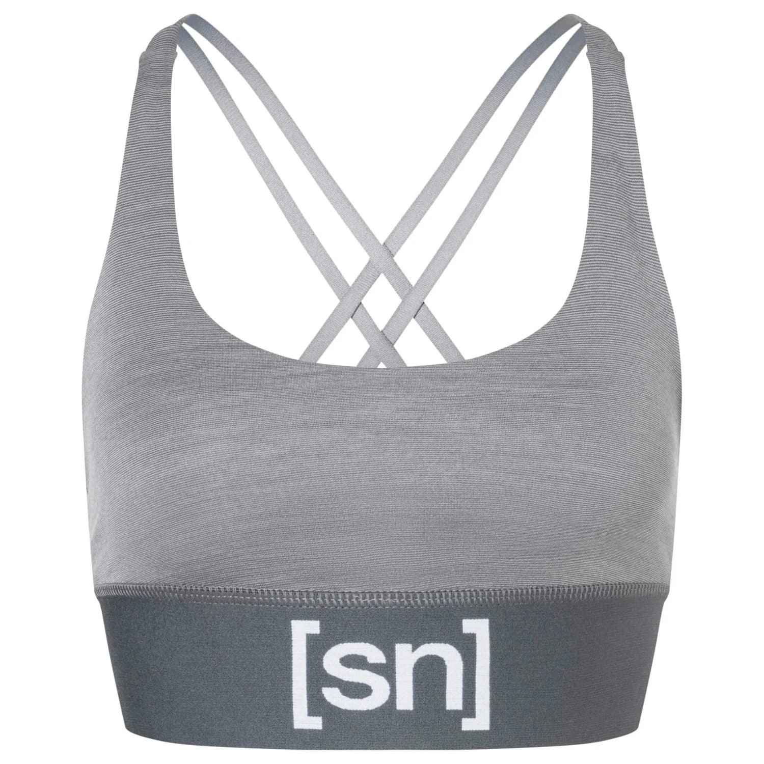 Дамски спортен сутиен super.natural Women's Super Top Sports bra - Cashmere Grey Melange