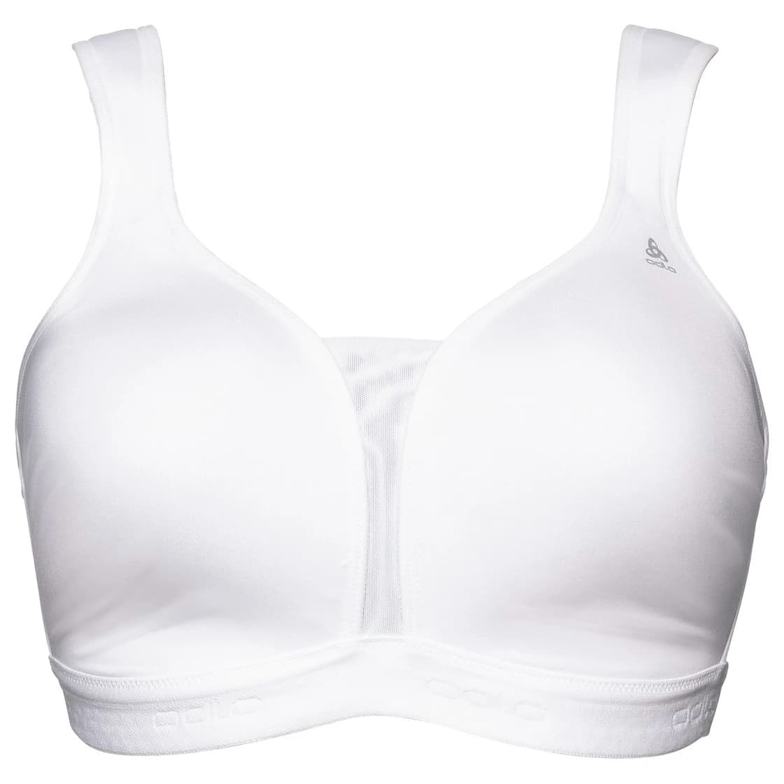Дамски спортен сутиен Odlo Women's Sports Bra Padded High Sports bra - White
