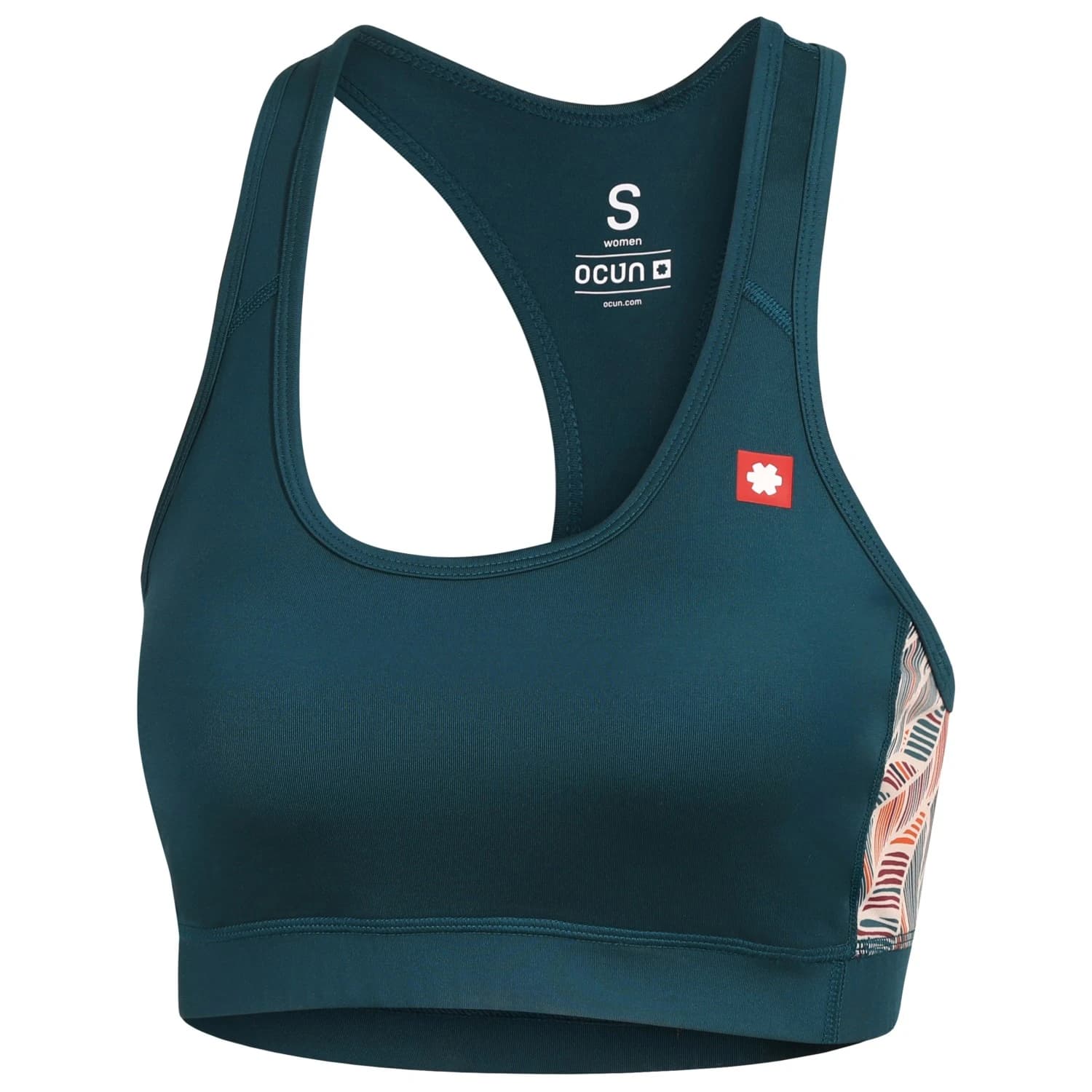 Дамски спортен сутиен Ocun Women's Misty Bra Sports bra - Green Deep Teal