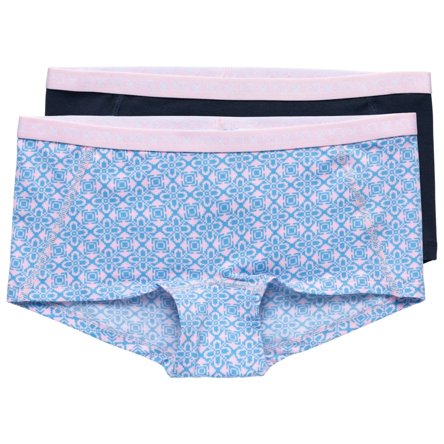 Дамско ежедневно термо бельо Kari Traa Women's Tina Hipster 2-Pack Everyday base layer - Ocean