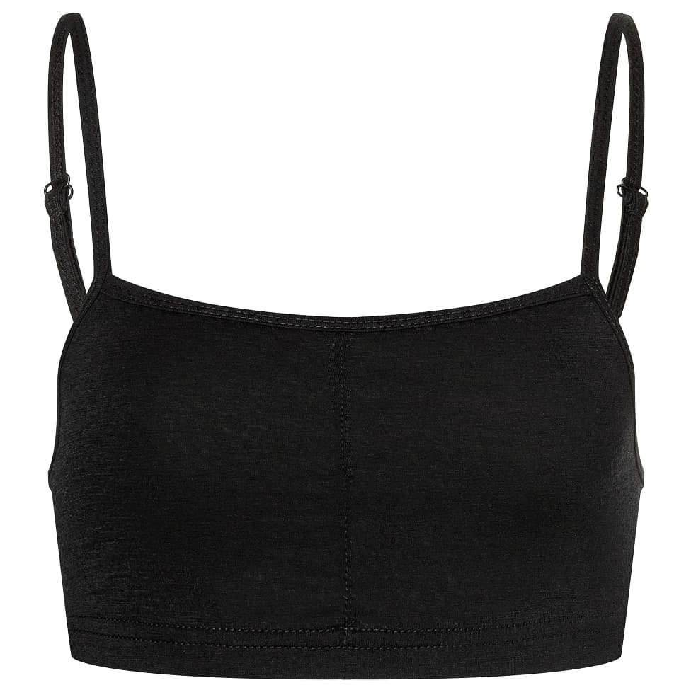 Дамски спортен сутиен super.natural Women's Cosy Bra Sports bra - Jet Black