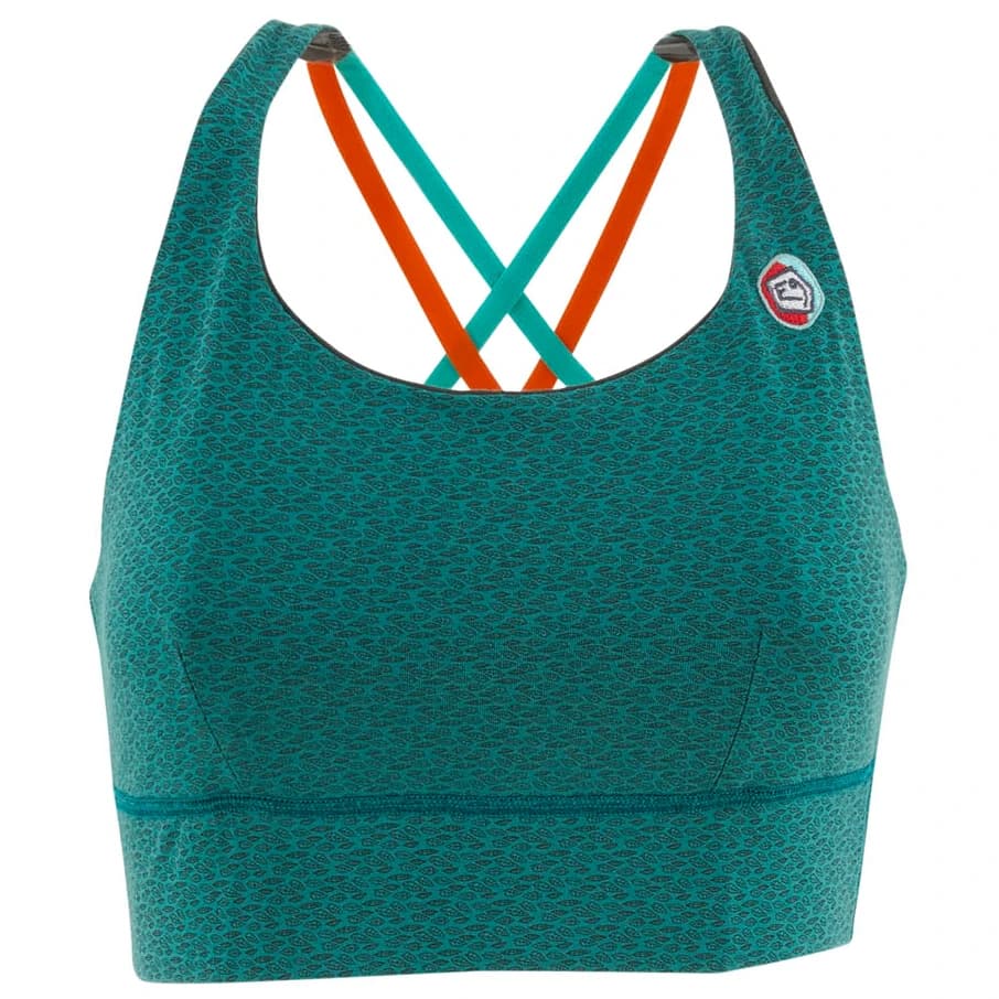 Дамски спортен сутиен E9 Women's Mery 2.3 Sports bra - Fern