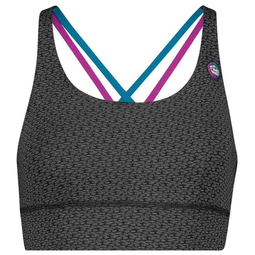 Дамски спортен сутиен E9 Women's Mery 2.3 Sports bra - Black