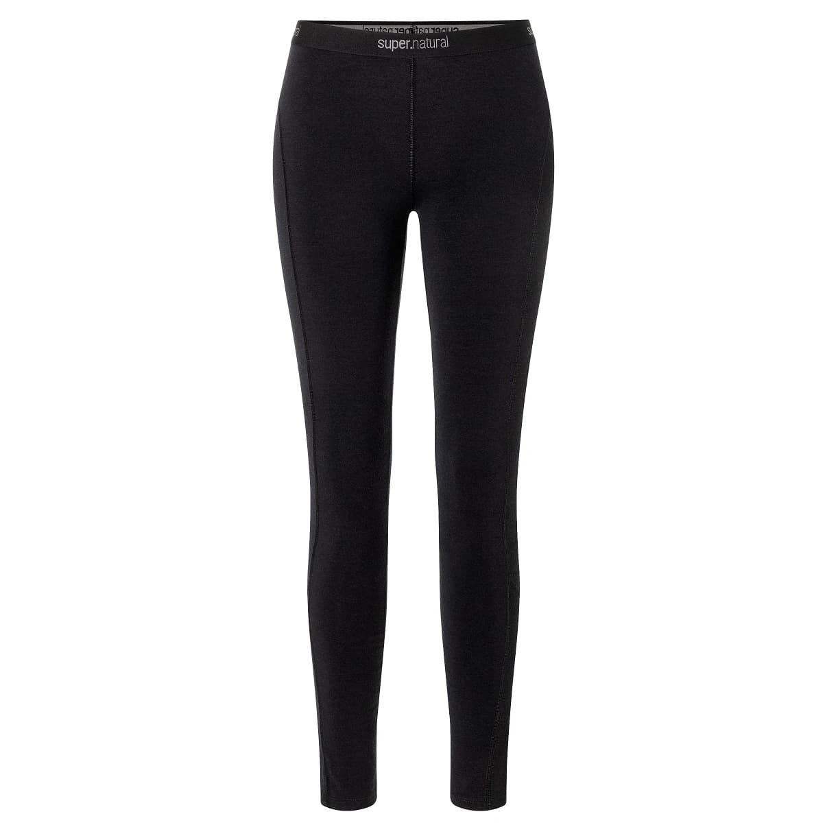 Мериносово термобельо super.natural Women's Arctic 230 Tight Long john - Jet Black
