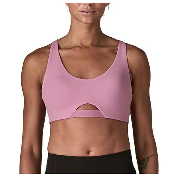Дамски спортен сутиен Patagonia Women's Maipo Low Impact Adjustable Bra Sports bra - Light Violet