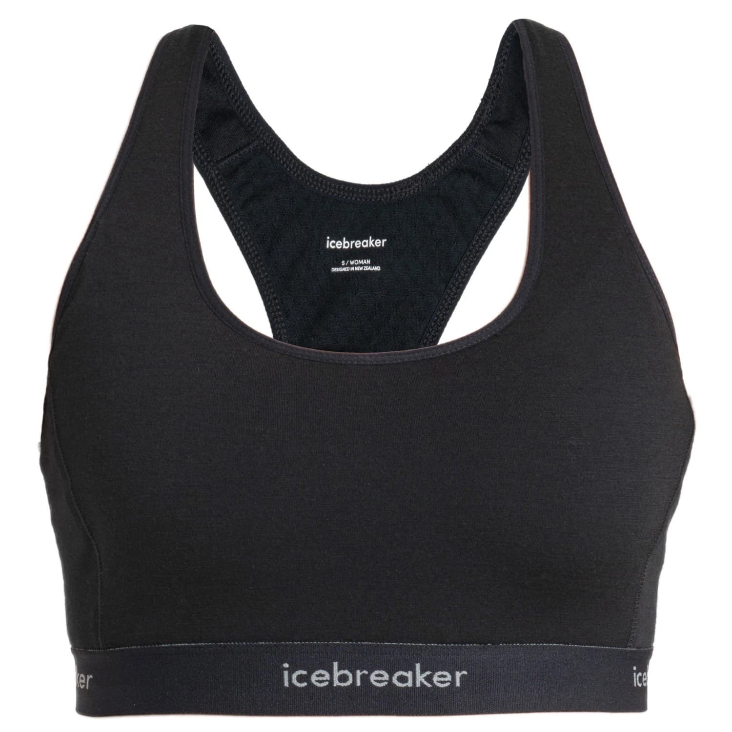 Дамски спортен сутиен Icebreaker Women's Merino 125 Zoneknit Racerback Bra Sports bra - Black