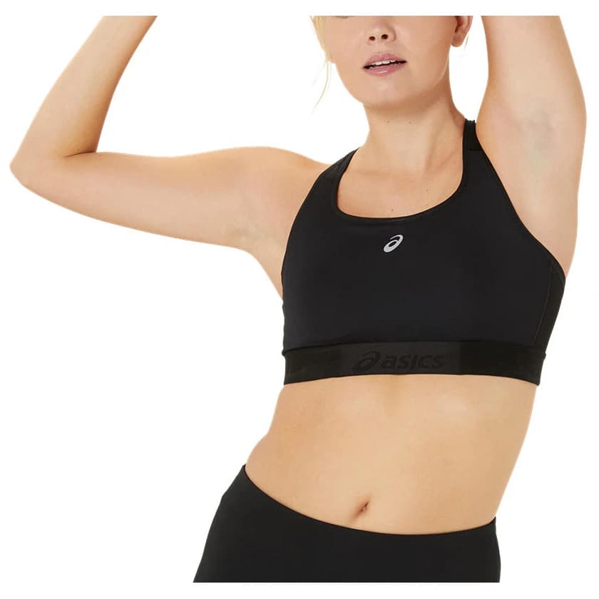Дамски спортен сутиен Asics Women's Road Compression Bra Sports bra - Performance Black