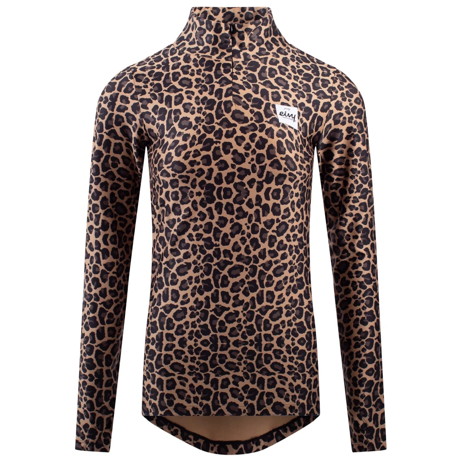 Дамско синтетично термобельо Eivy Women's Journey Top Longsleeve - Leopard