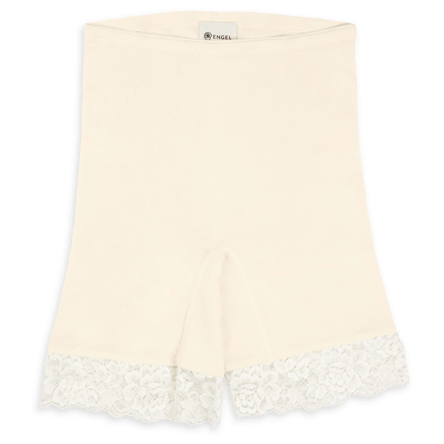 Дамско копринено термобельо Engel Women's Trousers with Lace Everyday base layer - Natur