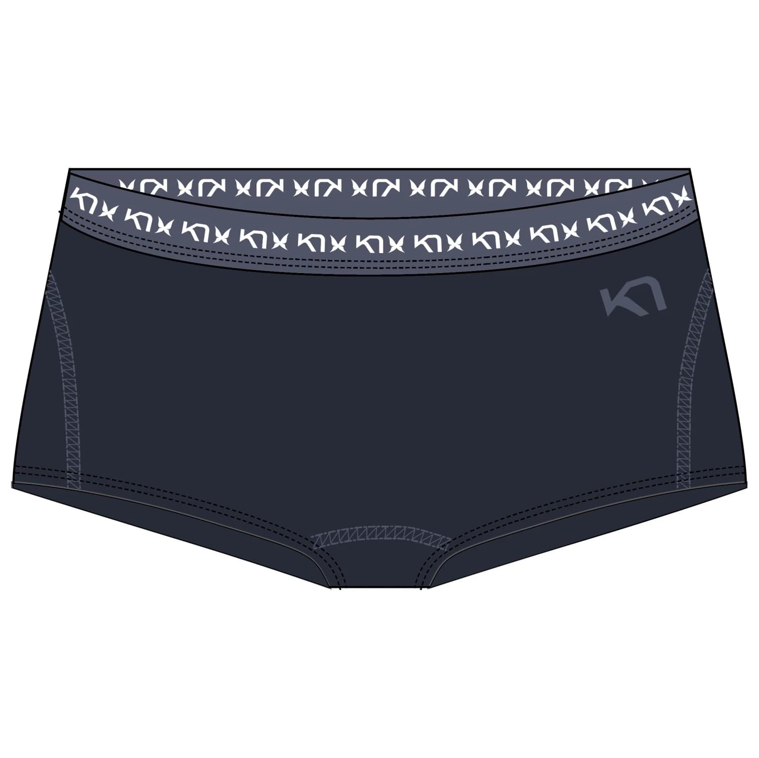 Дамско ежедневно термо бельо Kari Traa Women's Gina Hipster Everyday base layer - Dark Navy Blue