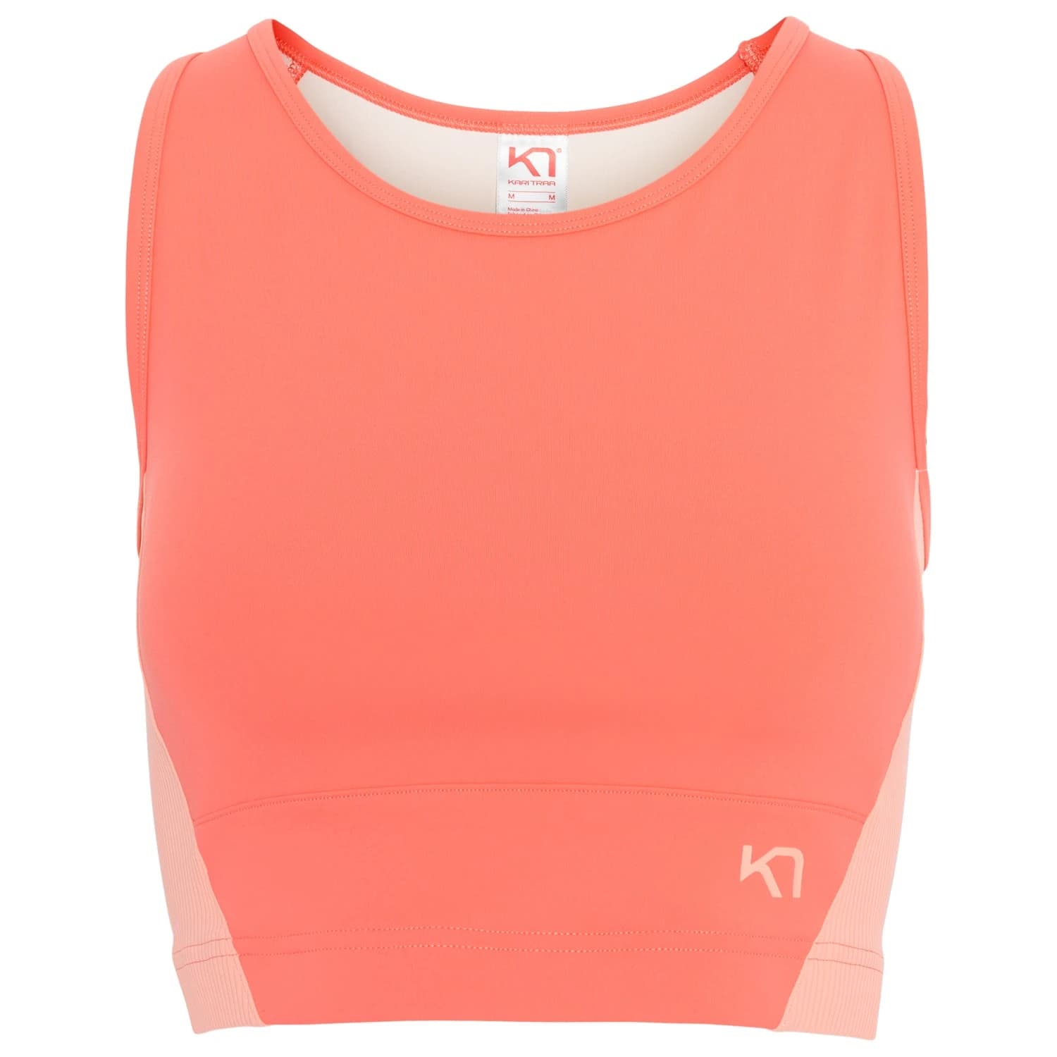 Дамски спортен сутиен Kari traa Women's Linnea Sports Top Sports bra - Peach Bloom