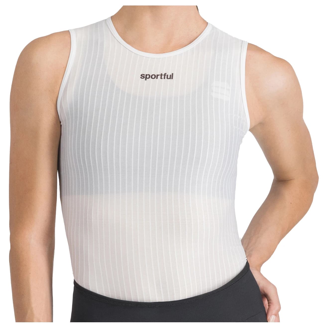 Горнище Sportful Women's Pro Baselayer Sleeveless Cycling undershirt - White
