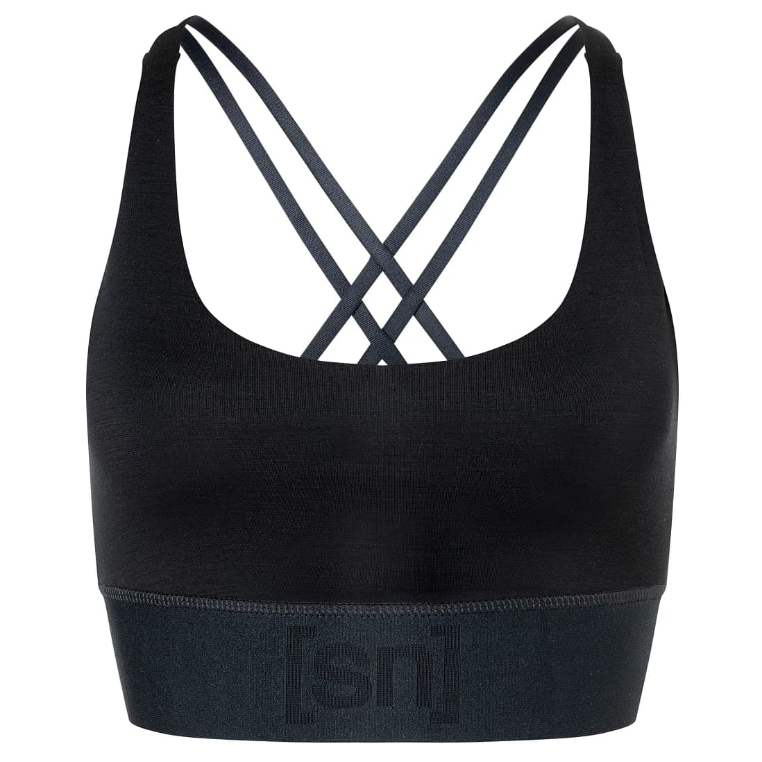 Дамски спортен сутиен super.natural Women's Lux Super Top Sports bra - Jet Black