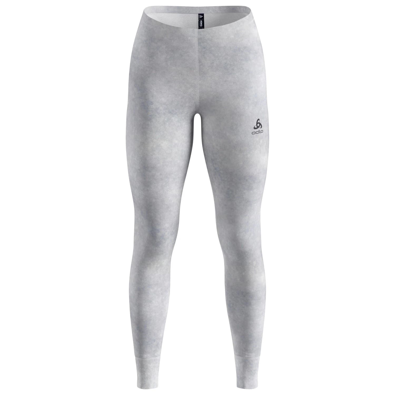 Дамско синтетично термобельо Odlo Women's Base Layer Bottom Long Active Warm X Pow Synthetic base layer - Odlo Silver Grey