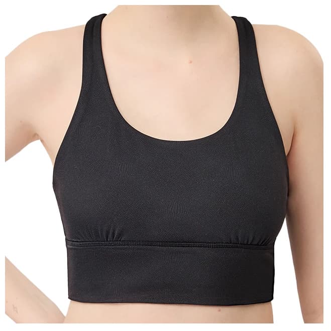 Спортен сутиен Mandala Women's Monoprinted Bra Sports bra - Monochrome
