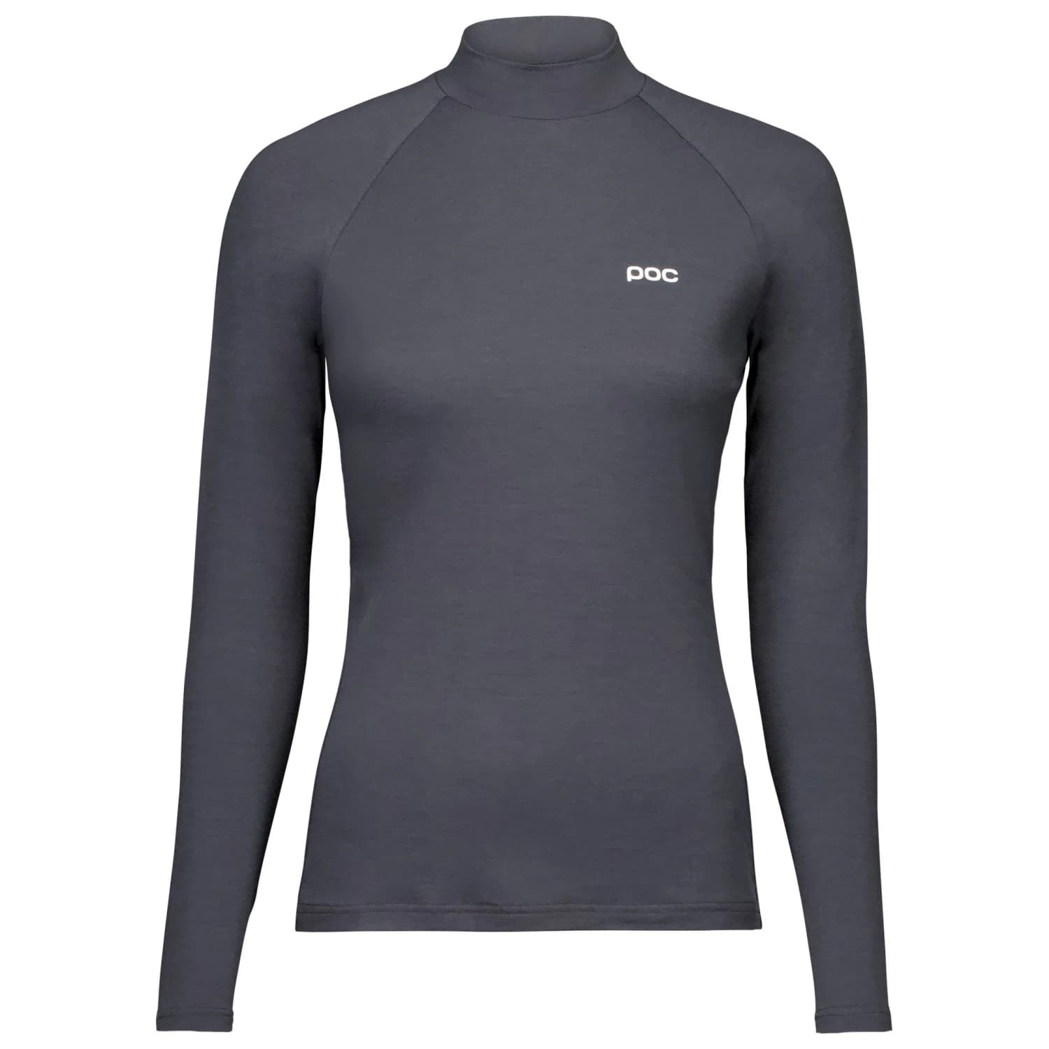 Дамско горнище POC Women's Layer Merino Mock Neck Jersey Cycling undershirt - Sylvanite Grey
