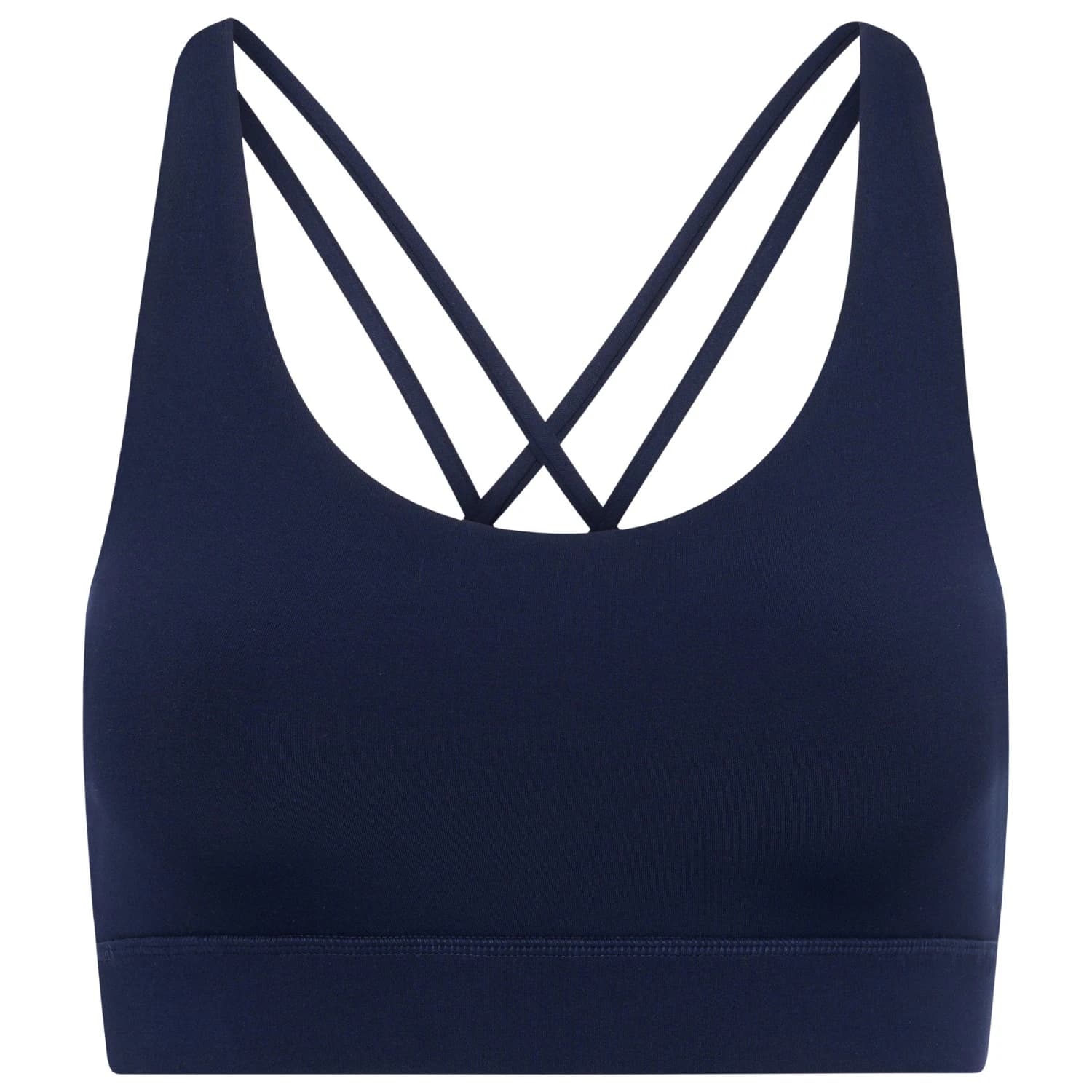 Дамски спортен сутиен Hey honey Women's Criss-Cross Bra Always Dressed Sports bra - Italian Plum