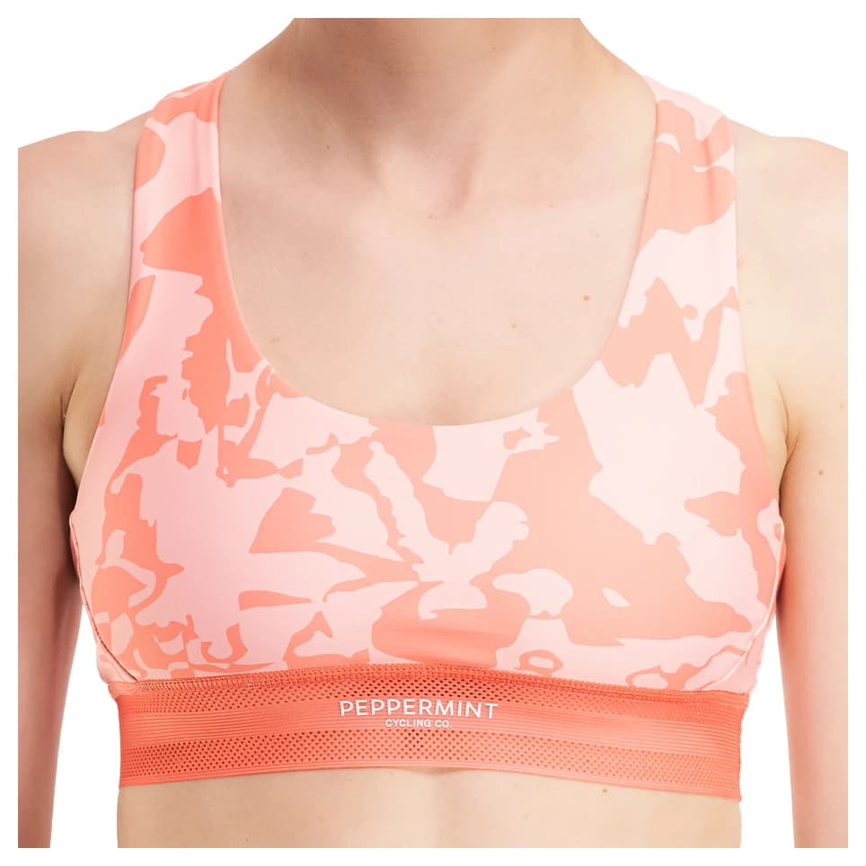 Дамски спортен сутиен PEPPERMINT Women's Signature Sports Bra - Jam Grapefruit