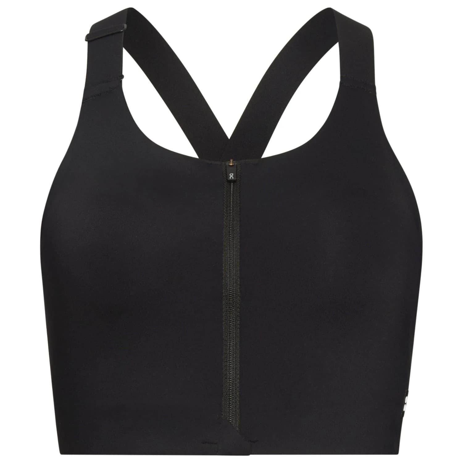 Дамски спортен сутиен On Women's Endurance Bra Zip Sports bra - Black