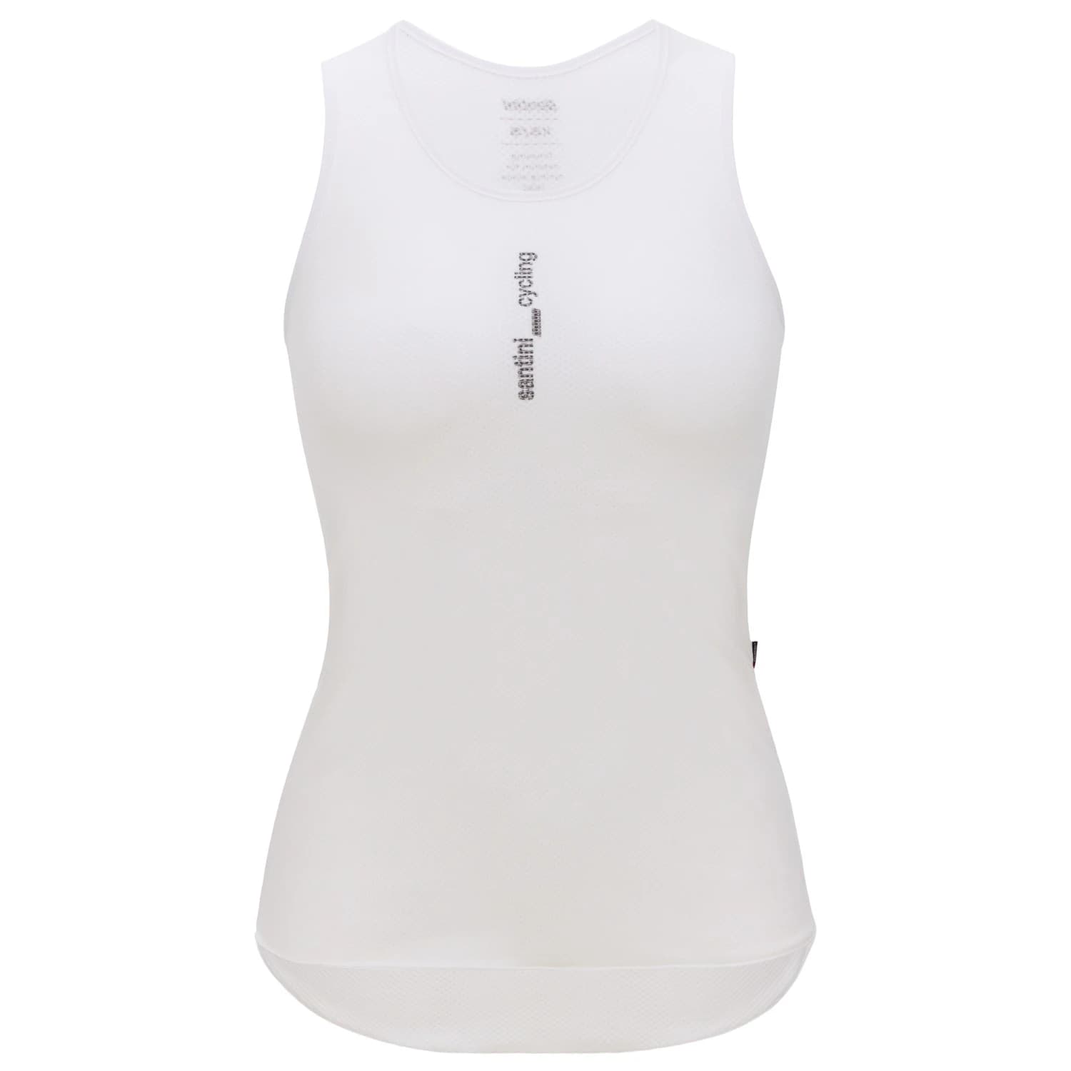 Дамско горнище Santini Women's Delta Baselayer Cycling undershirt - Bianco