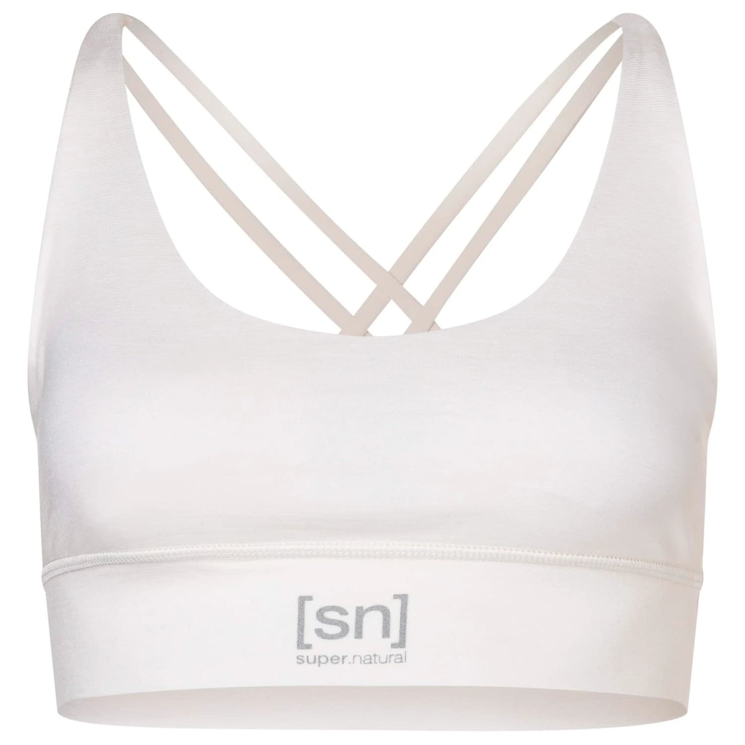 Дамски спортен сутиен Super.natural Women's All Day Super Top Sports bra - Fresh White