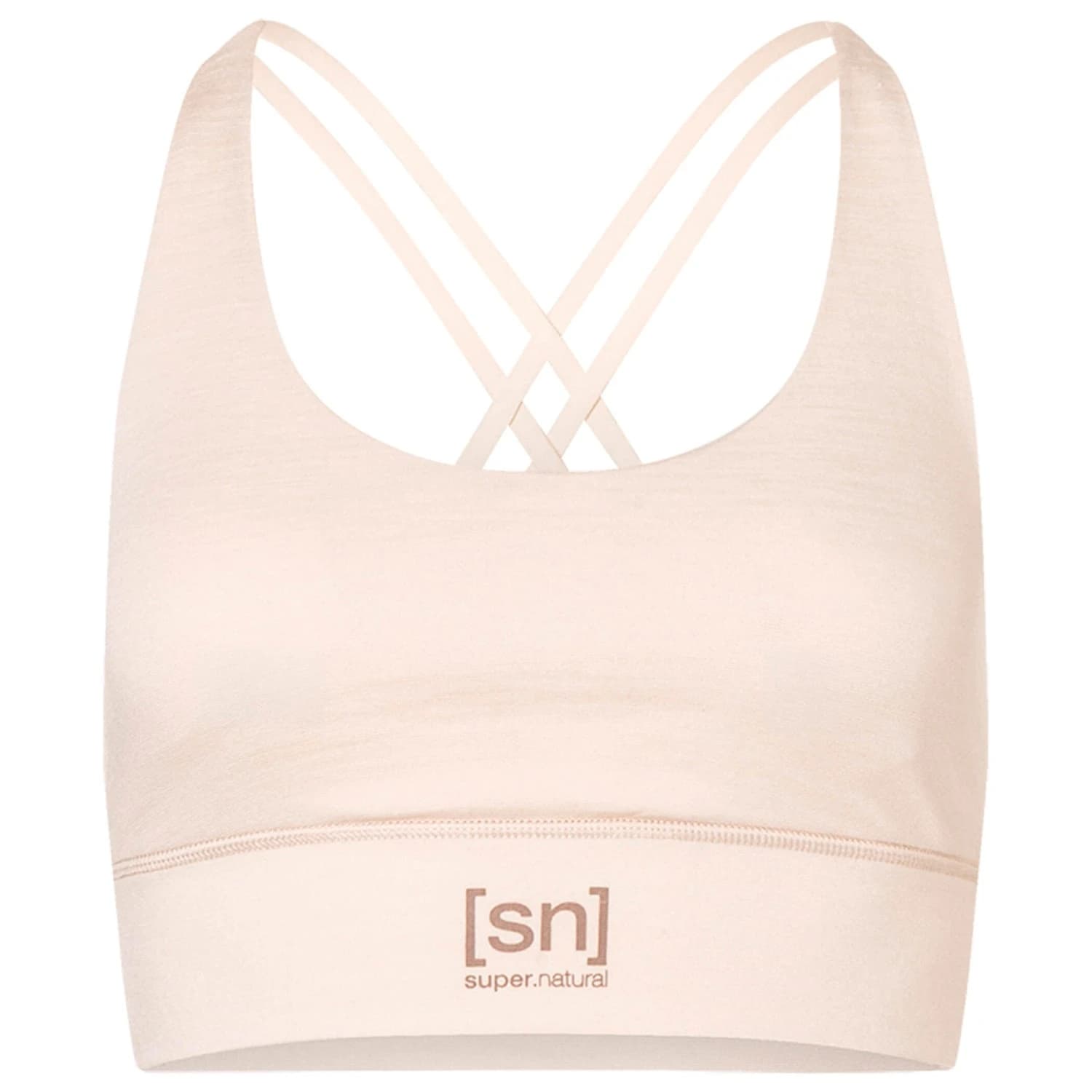 Дамски спортен сутиен super.natural Women's All Day Super Top Sports bra - Tapioca