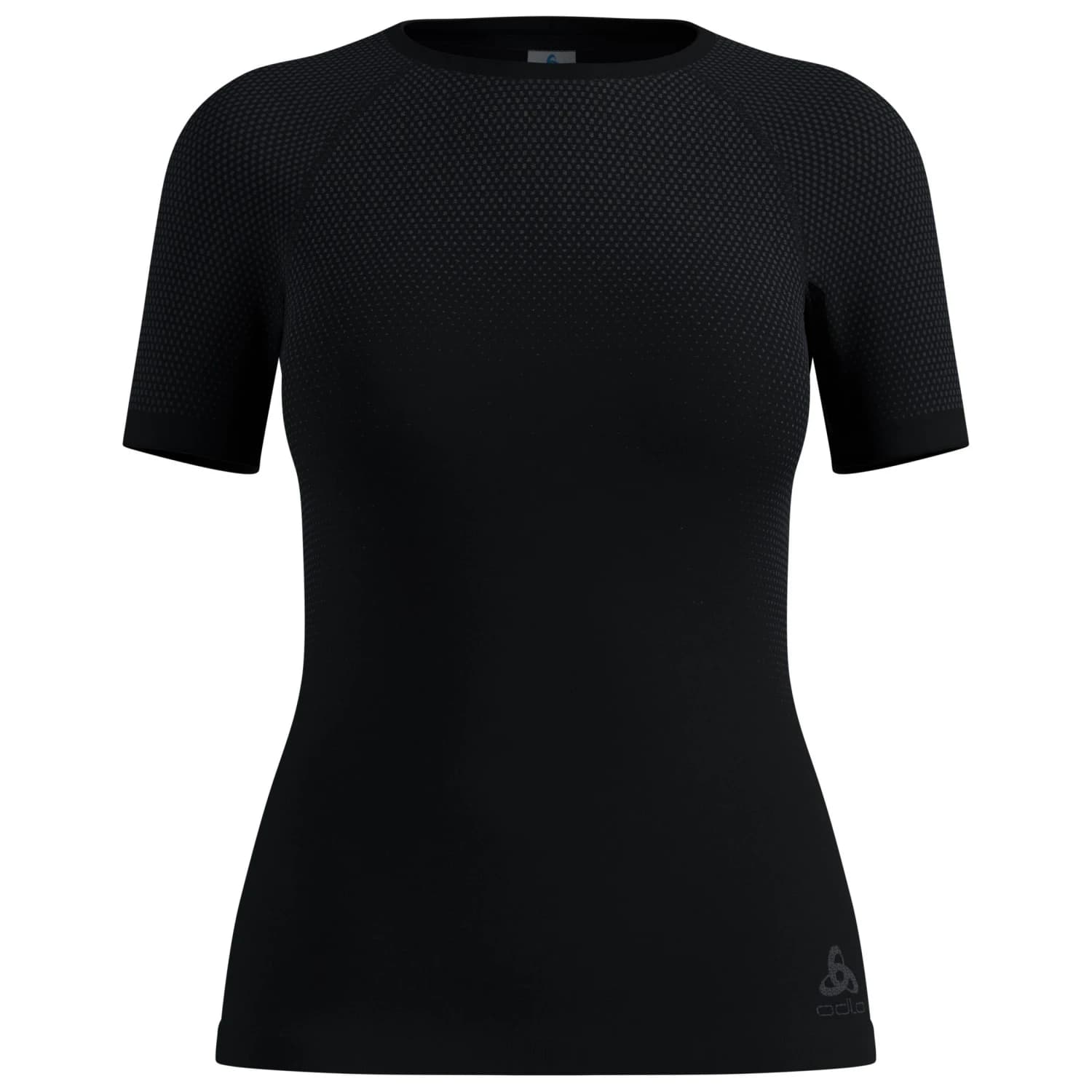 Дамско синтетично термобельо Odlo Women's Performance Light Top Crew Neck S/S Synthetic base layer - Black