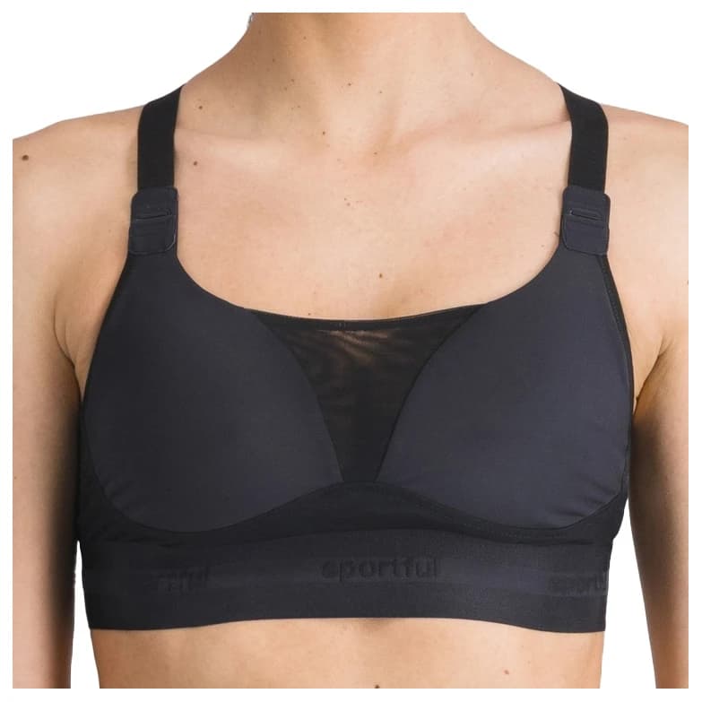 Дамски спортен сутиен Sportful Women's Essential Bra Sports bra - Black