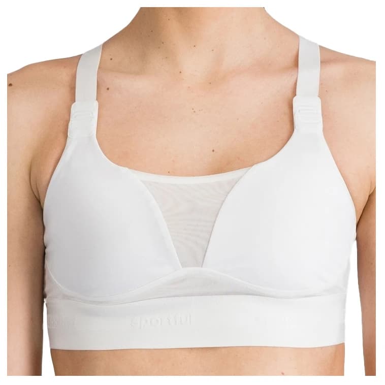 Дамски спортен сутиен Sportful Women's Essential Bra Sports bra - White
