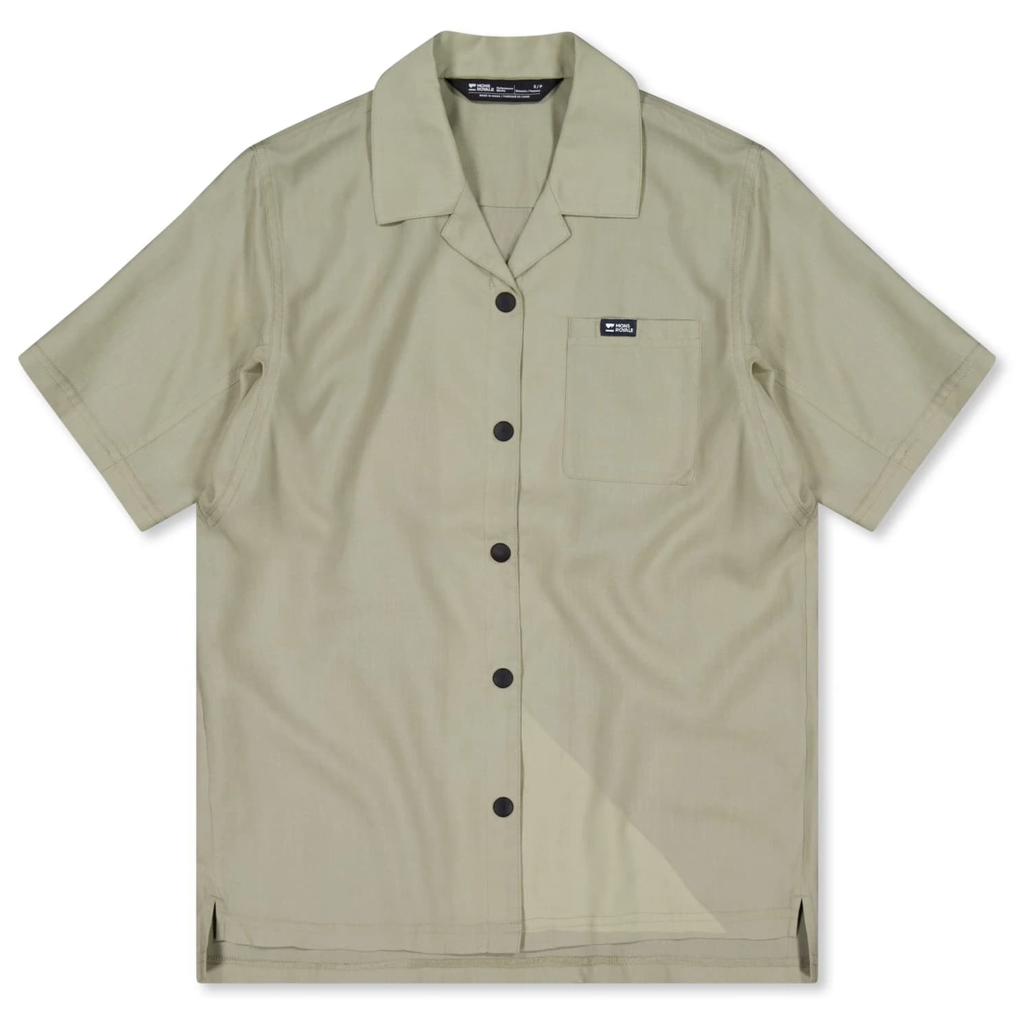 Дамско горнище Mons Royale Women's Breezer Merino Short Sleeve Shirt Cycling undershirt - Dried Eucalyptus