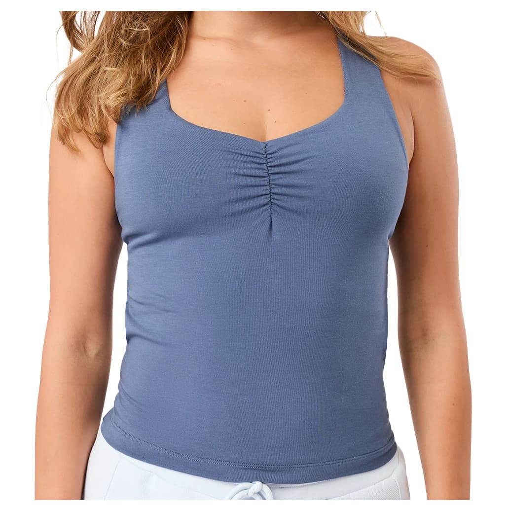 Дамско горнище за йога Mandala Women's Balance Top Yoga top - Eclipse Blue