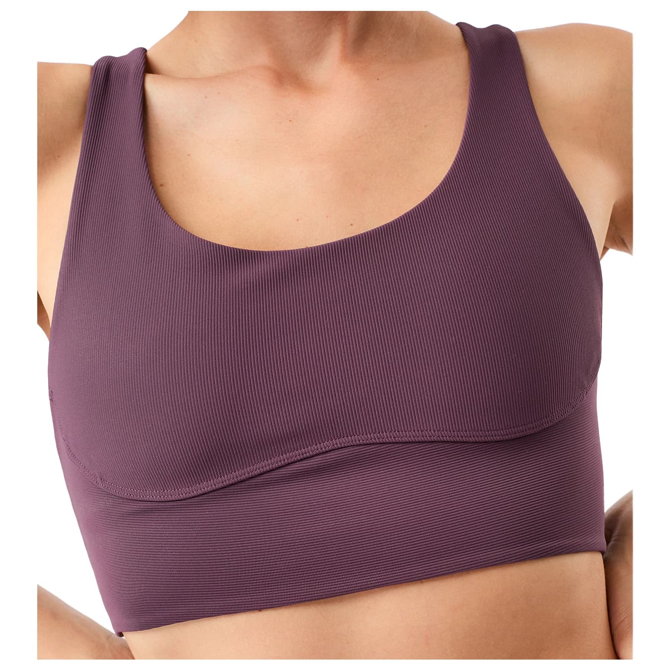 Дамски спортен сутиен Mandala Women's Racer Bra Sports bra - Burgundy