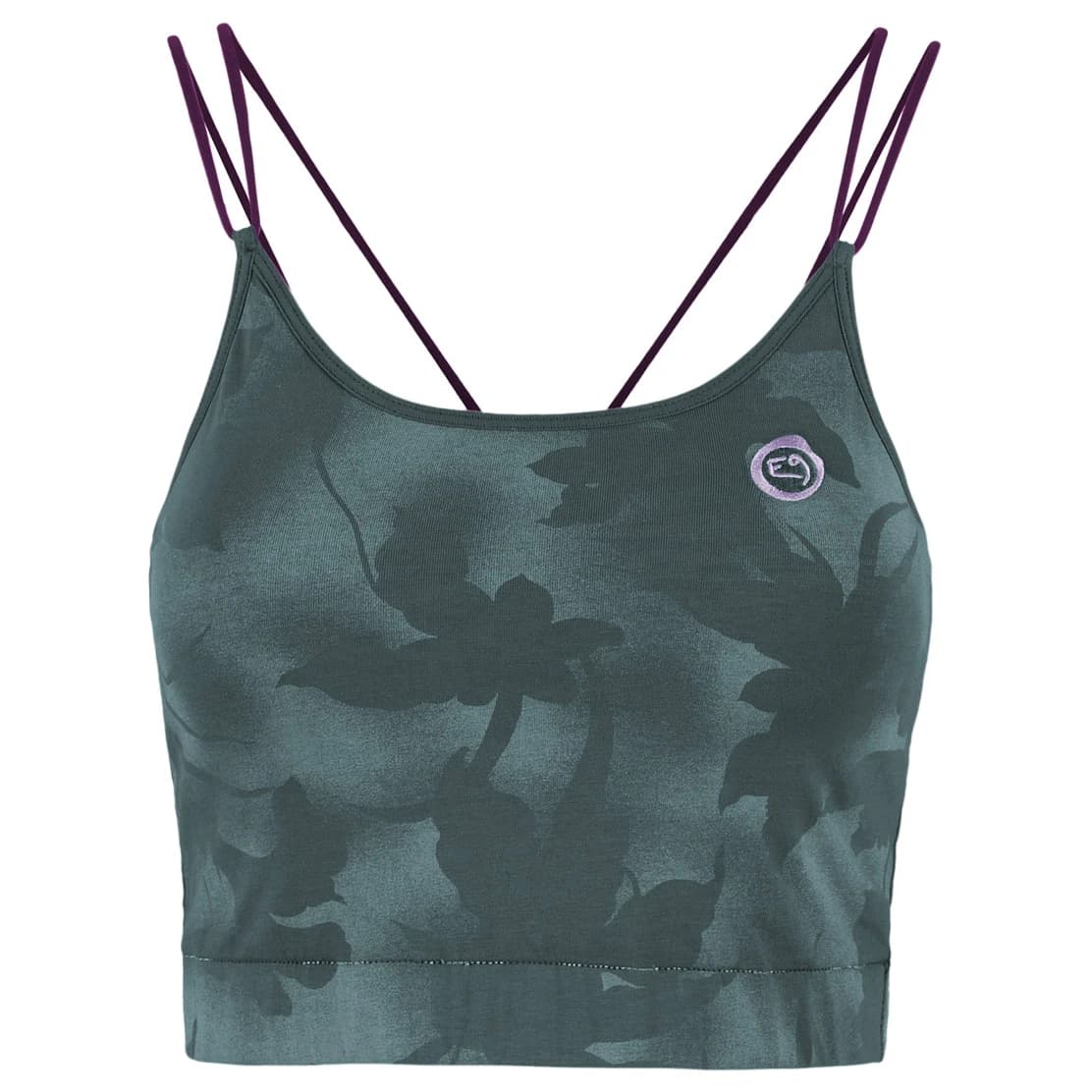 Дамски спортен сутиен E9 Women's Sarah Sports bra - Slate