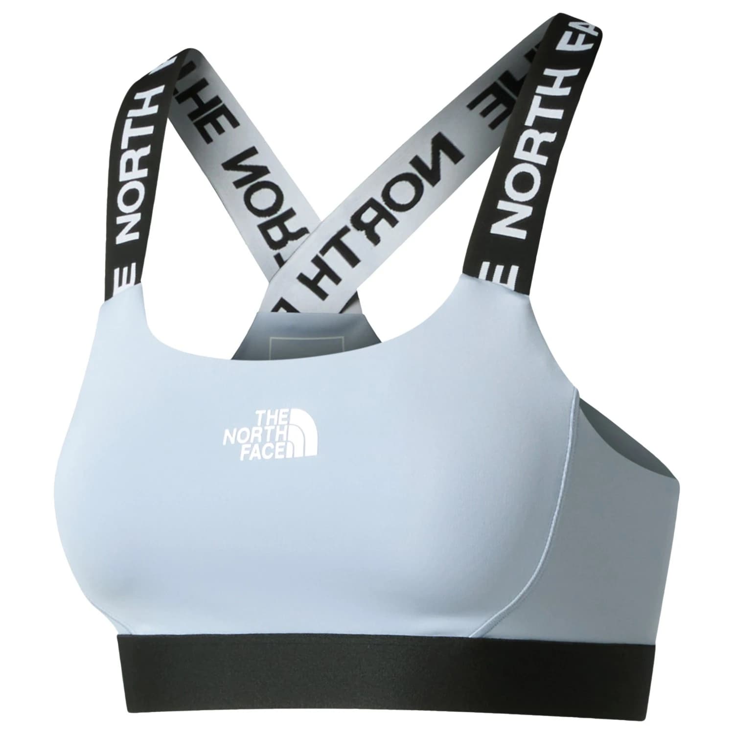 Дамски спортен сутиен The north face Women's Cambrena Bra Sports bra - Frost Grey