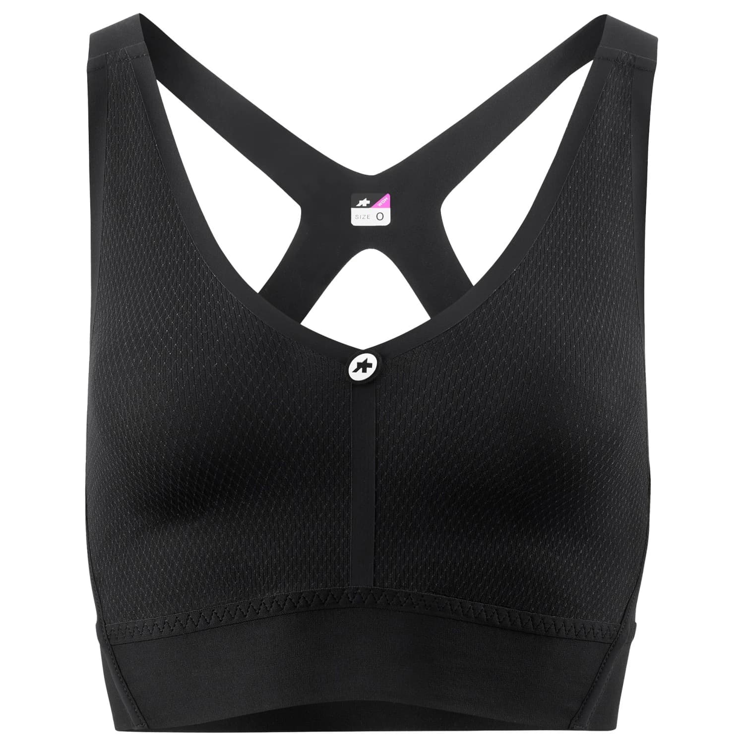 Дамски спортен сутиен Assos Women's Cycling Bra Sports bra - Black Series