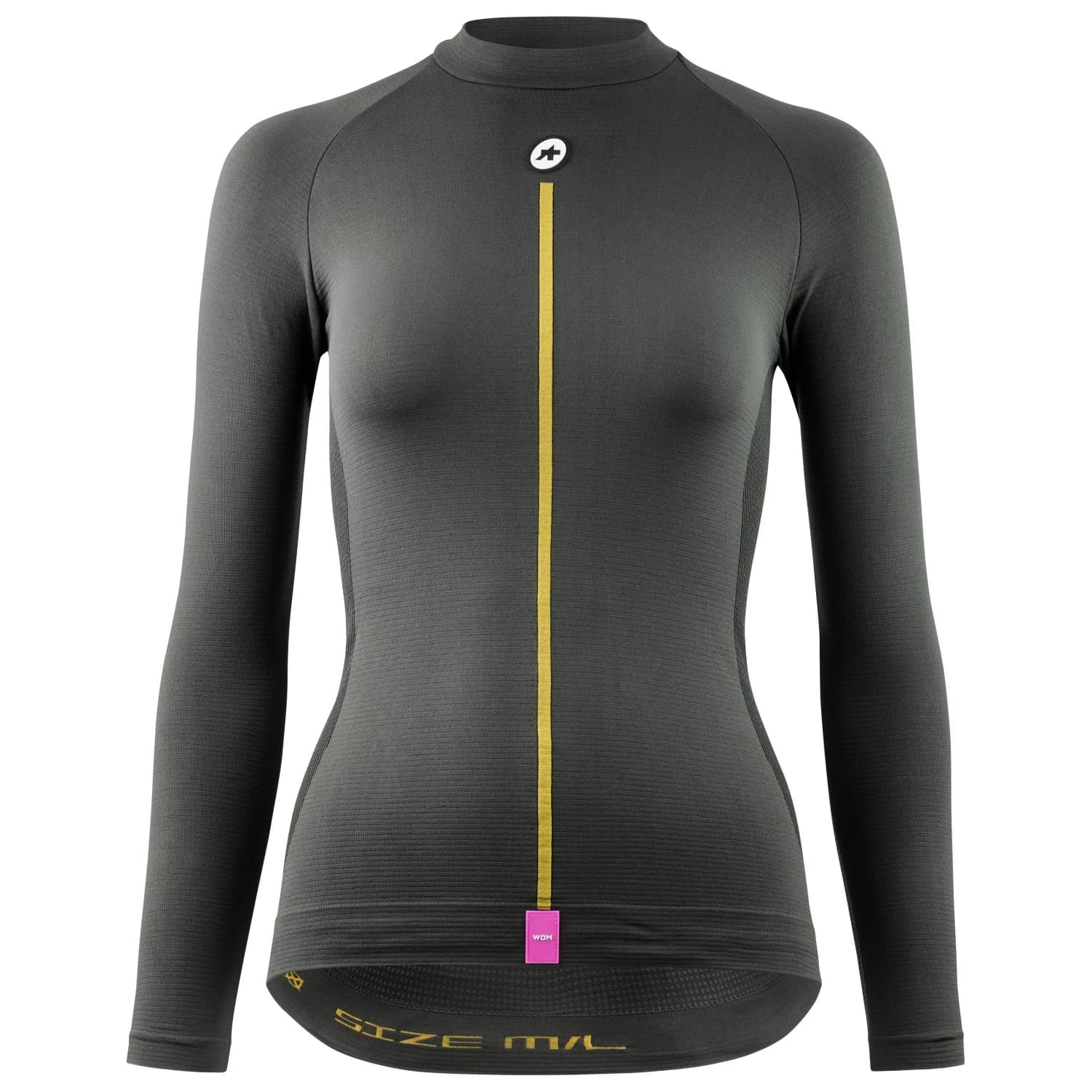 Дамско горнище Assos Women's Spring Fall L/S Skin Layer P1 Cycling undershirt - Anthracite Grey