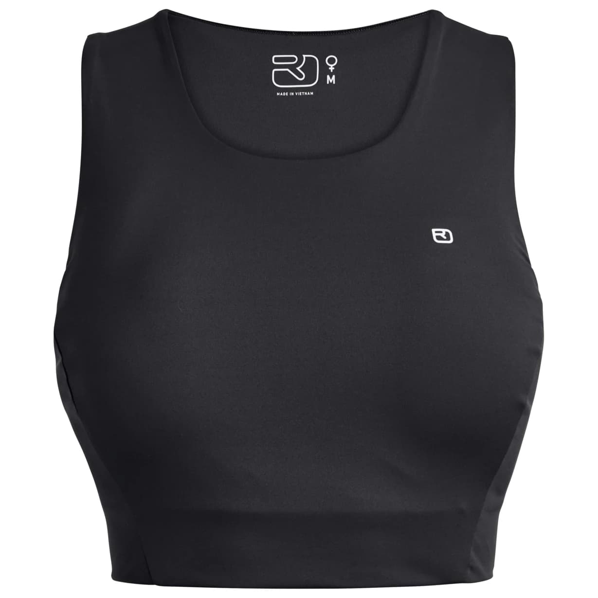 Дамски спортен сутиен Ortovox Women's All Mountain Top Sports bra - Black Raven