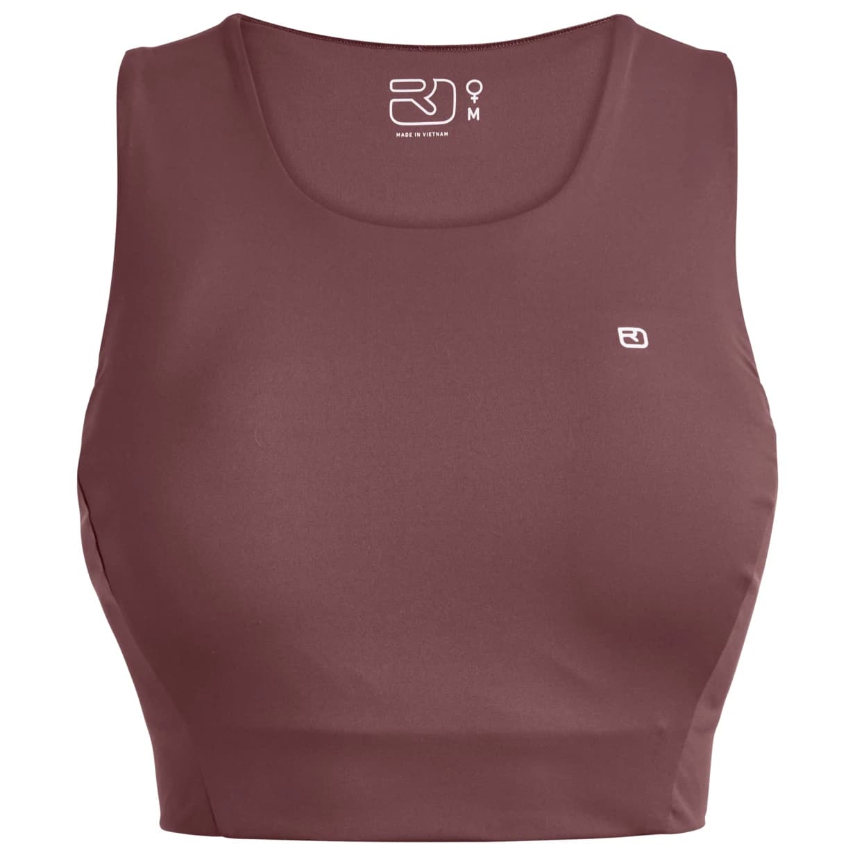 Дамски спортен сутиен Ortovox Women's All Mountain Top Sports bra - Chestnut