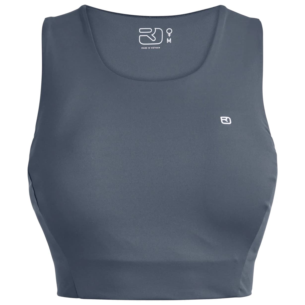 Дамски спортен сутиен Ortovox Women's All Mountain Top Sports bra - Dark Arctic Grey