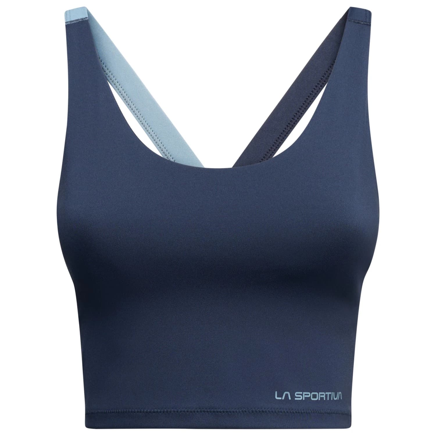 Дамски спортен сутиен La sportiva Women's Cosmosis Bra Tank Sports bra - Night Sky / Limestone