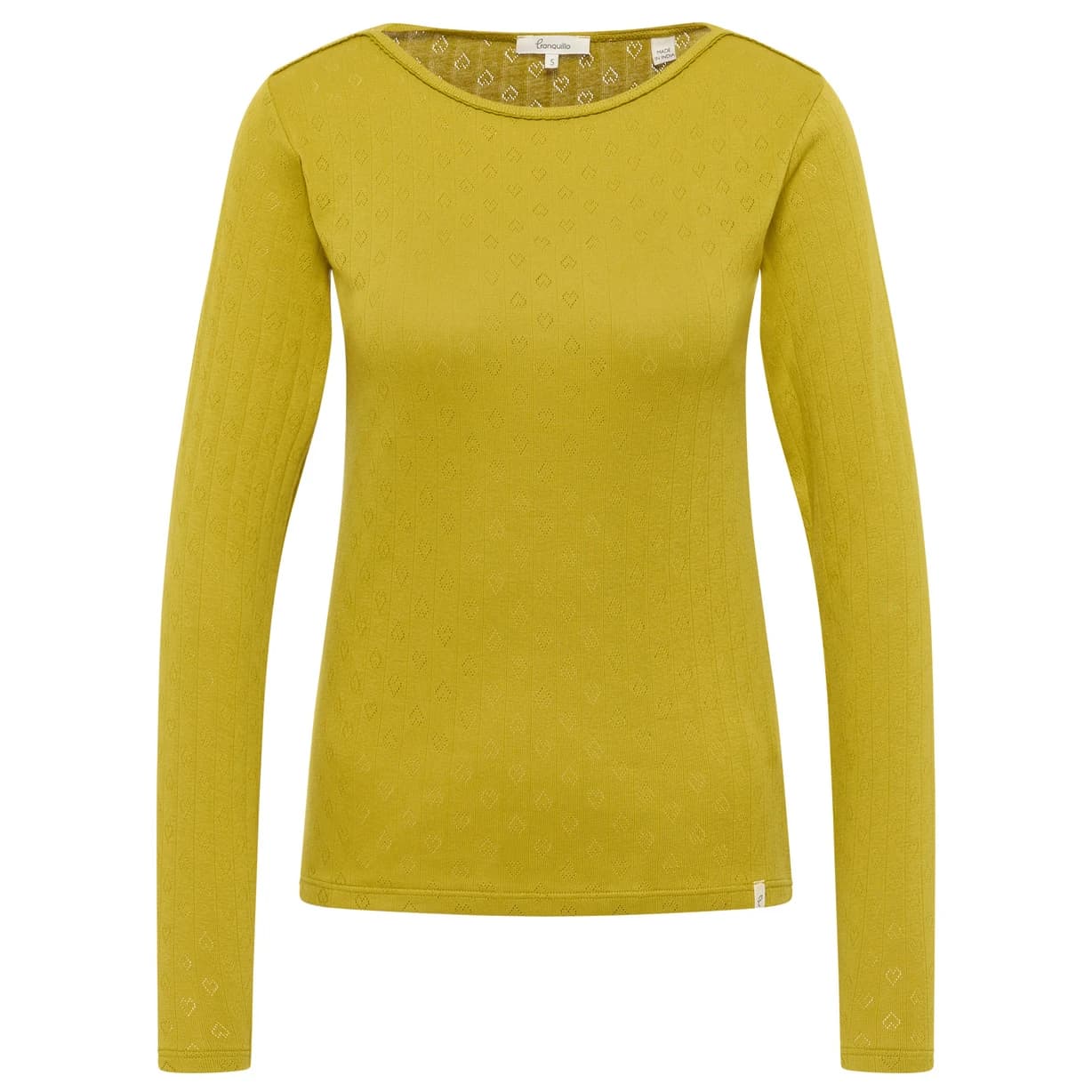 Дамско ежедневно термо бельо Tranquillo Women's Jerseyshirt Coraa Everyday base layer - Avocado Green