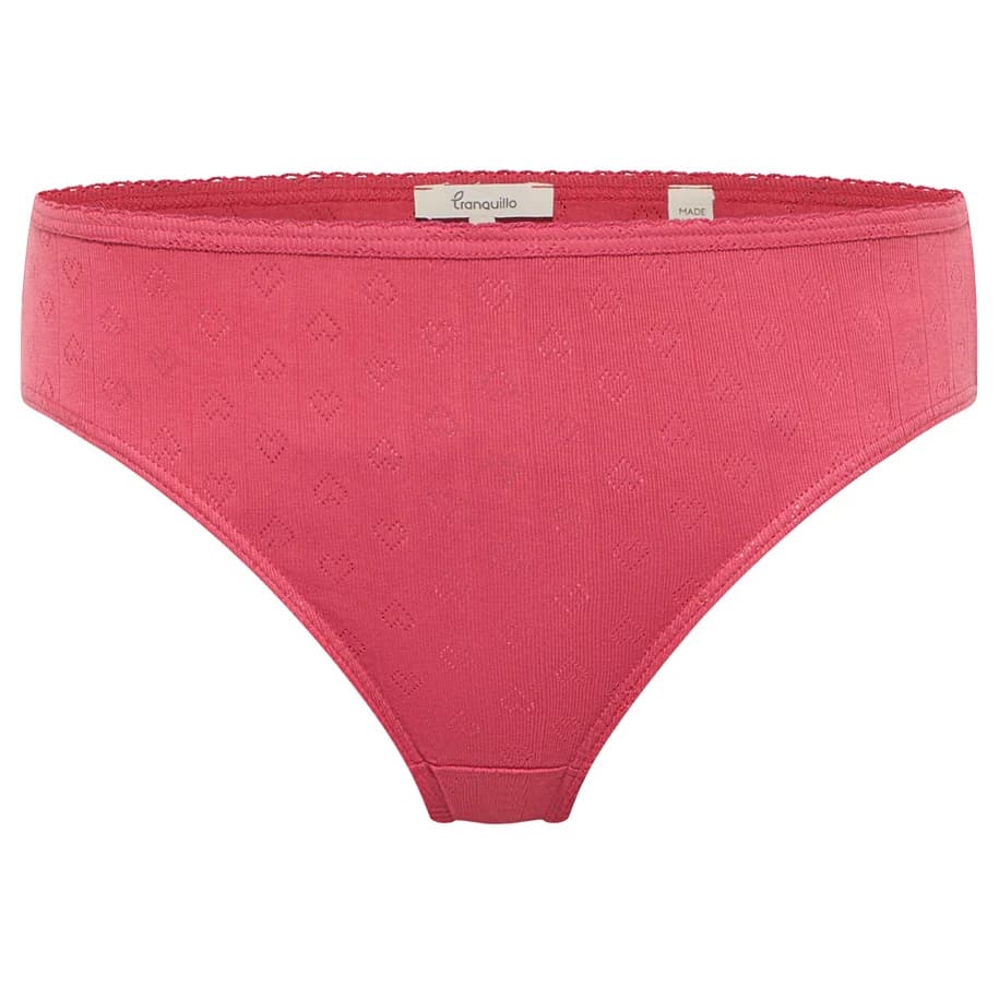 Дамско ежедневно термо бельо Tranquillo Women's Slip Puaa Briefs - Holly Berry