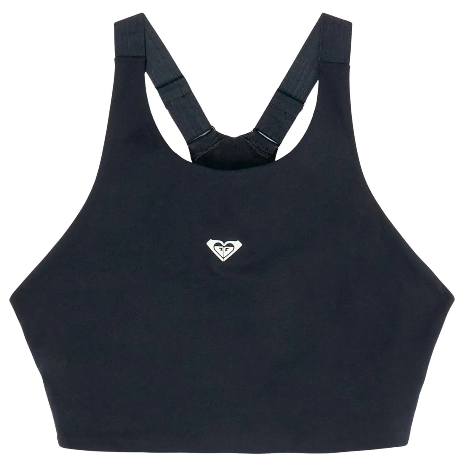 Дамски спортен сутиен Roxy Women's Heart Into It High Support Bra Sports bra - Anthracite