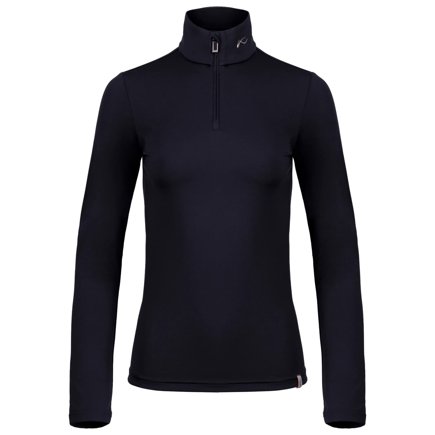 Ски бельо Lasse Kjus Women's Feel Midlayer Half-Zip Ski underwear - Black
