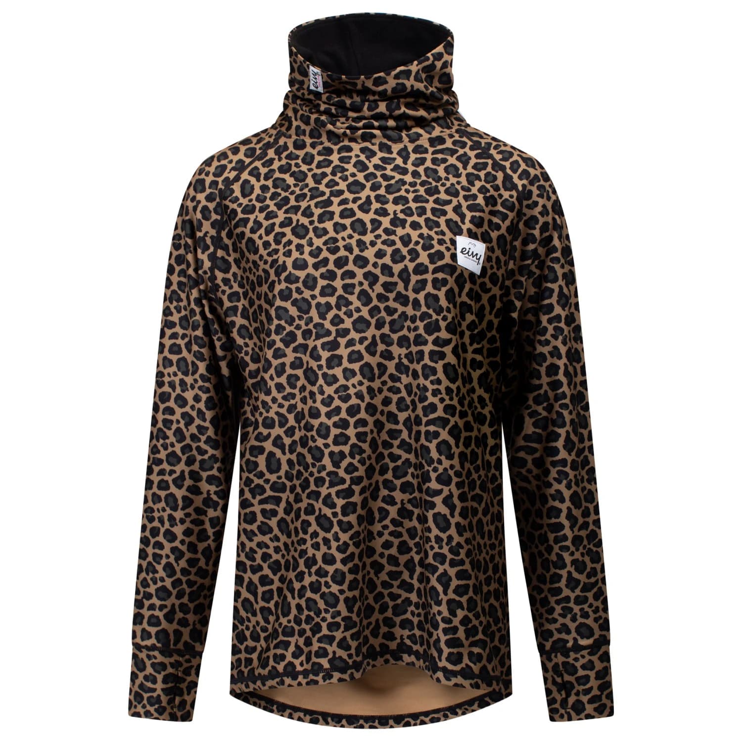 Синтетично термобельо Eivy Women's Icecold Top New Synthetic base layer - Leopard