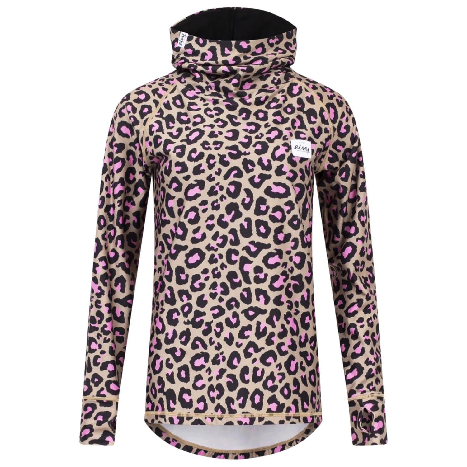 Синтетично термобельо Eivy Women's Icecold Top New Synthetic base layer - Pink Leopard