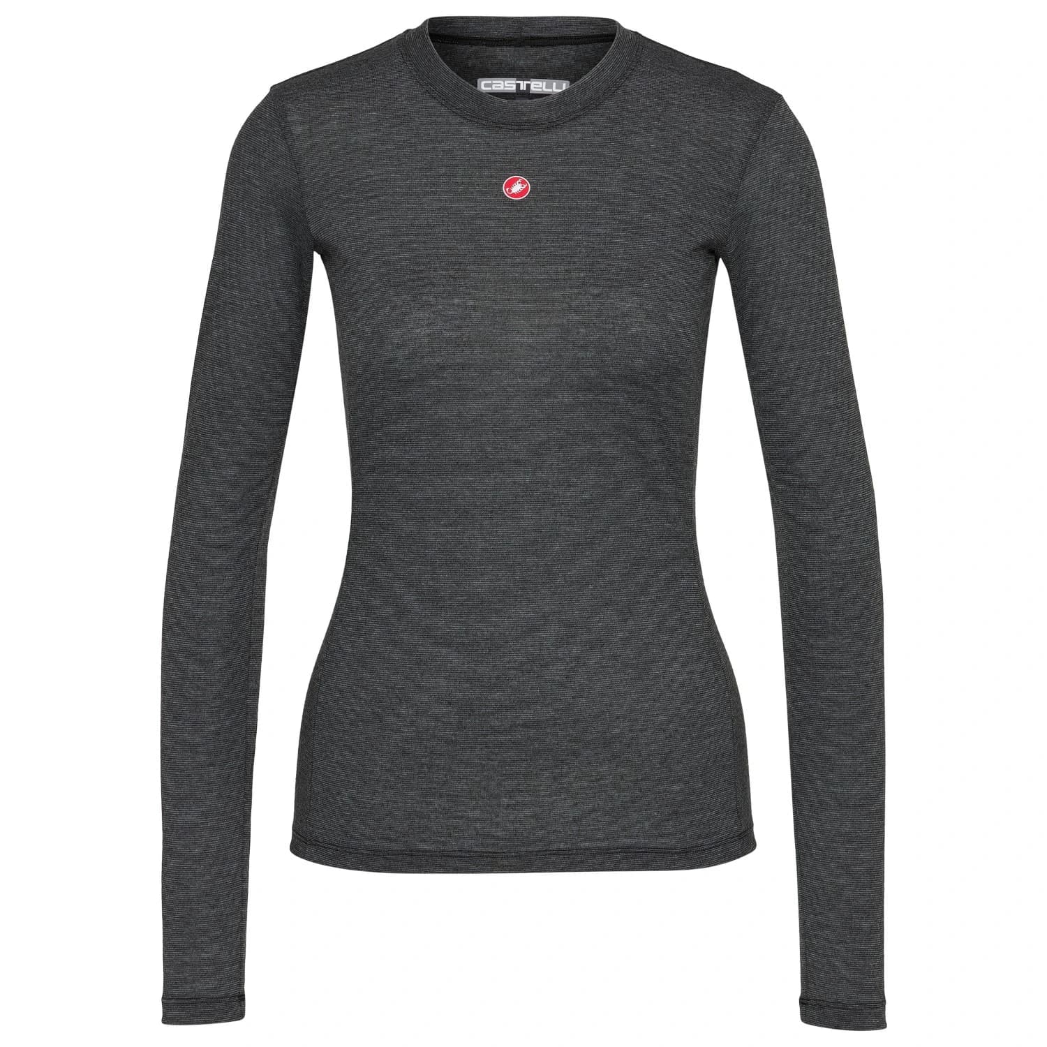 Горнище Castelli Women's Medio Base Layer Long Sleeve Cycling undershirt - Melange Gray