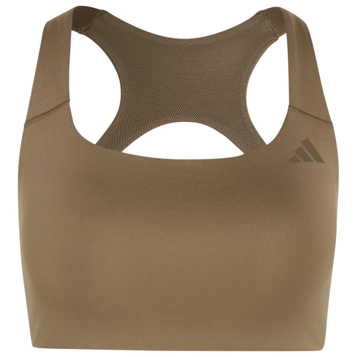 Дамски спортен сутиен adidas Women's Optime Workout Medium Support Bra Sports bra - Khaki Six