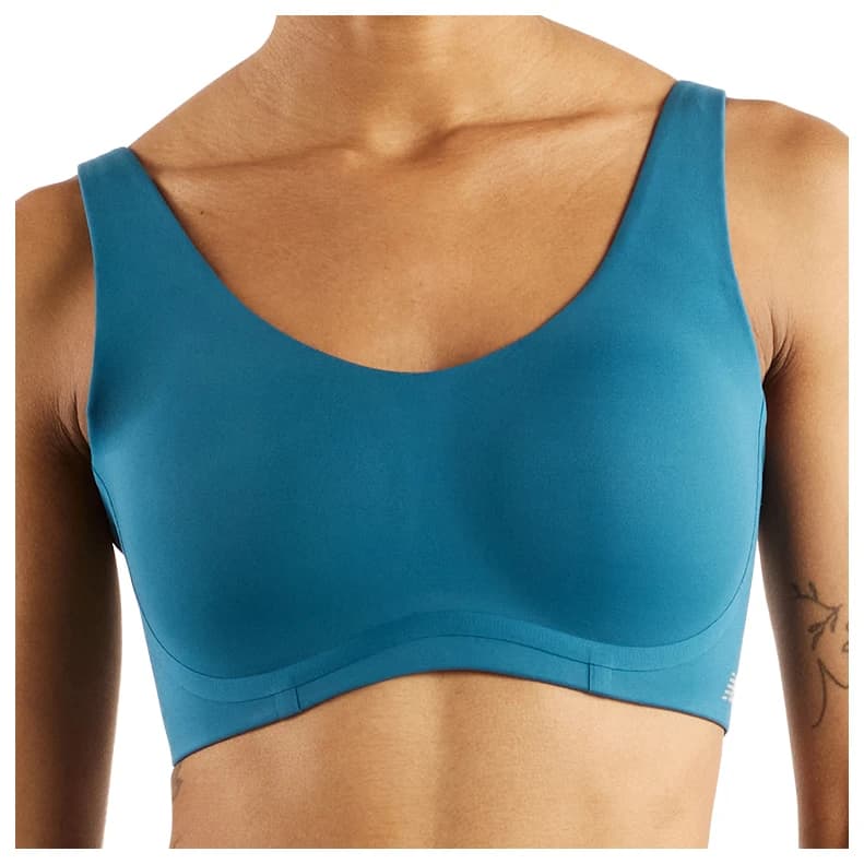 Дамски спортен сутиен New Balance Women's NB RC Bra Sports bra - Blue