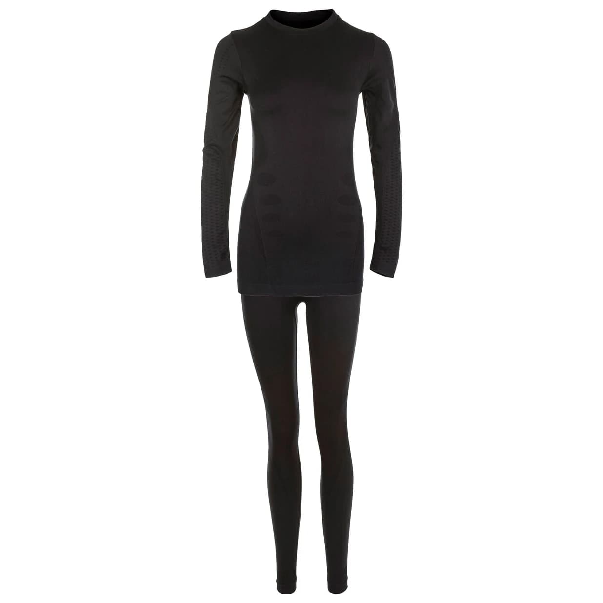 Ски бельо Whistler Women's Mall Seamless Underwear Set Ski underwear - Black